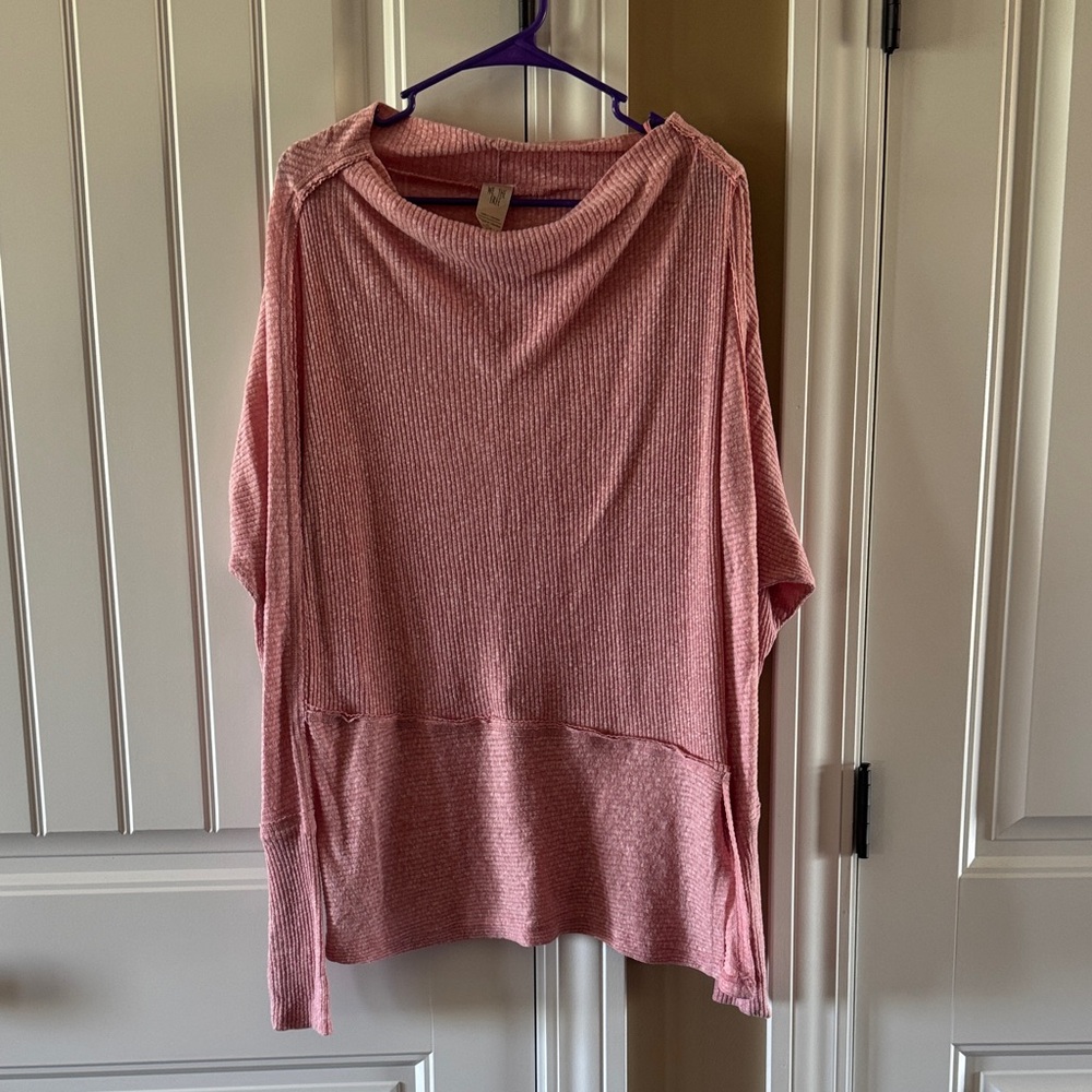 We The Free Pink Tunic Top